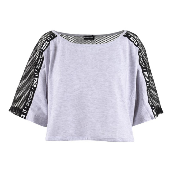 Bodytalk Γυναικεία κοντομάνικη μπλούζα Crop